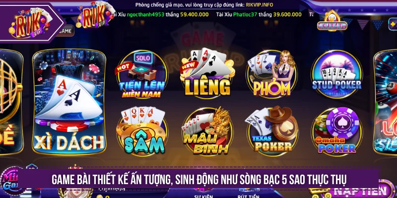 Rikvip 🎖️ Cổng Game Đổi Thưởng Rik Vip Đã Trở Lại 2026 Game bài thiết kế ấn tượng, sinh động như sòng bạc 5 sao thực thụ