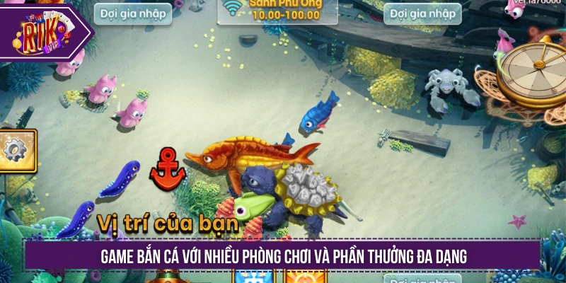 Rikvip 🎖️ Cổng Game Đổi Thưởng Rik Vip Đã Trở Lại 2026 Game bắn cá với nhiều phòng chơi và phần thưởng đa dạng