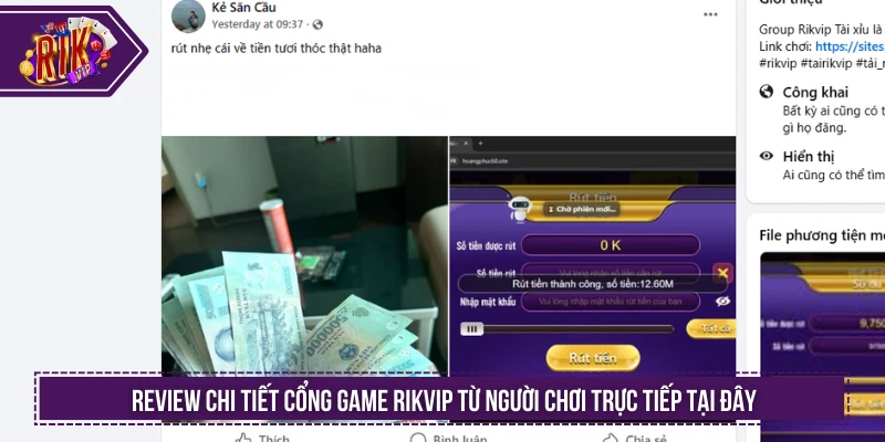 Rikvip 🎖️ Cổng Game Đổi Thưởng Rik Vip Đã Trở Lại 2026 Review chi tiết cổng game RIKVIP từ người chơi trực tiếp tại đây