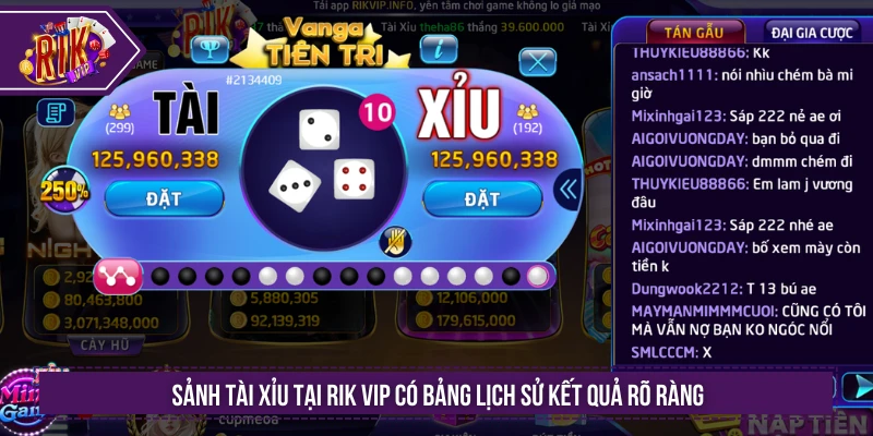 Rikvip 🎖️ Cổng Game Đổi Thưởng Rik Vip Đã Trở Lại 2026 Sảnh tài xỉu tại RIK VIP có bảng lịch sử kết quả rõ ràng